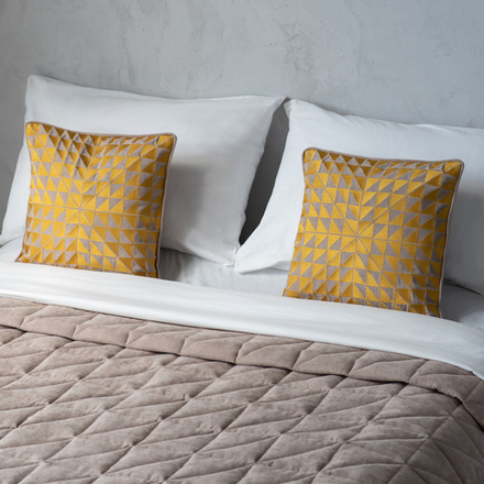 Покрывало стеганое ДАЛАСС (арт. BL02-313-03) - серое