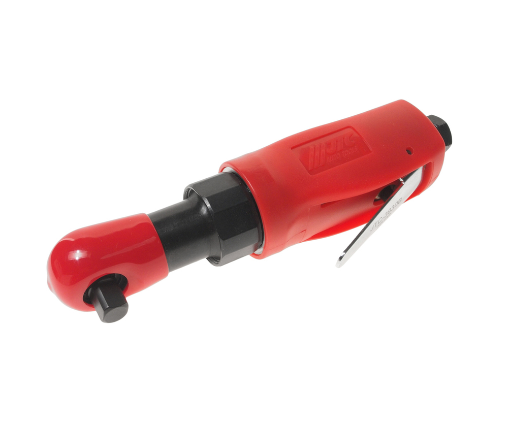 Ключ трещотка пневматический 3/8" 50Нм 230об/мин. 130л/мин. укороченный с прямым квадратом JTC