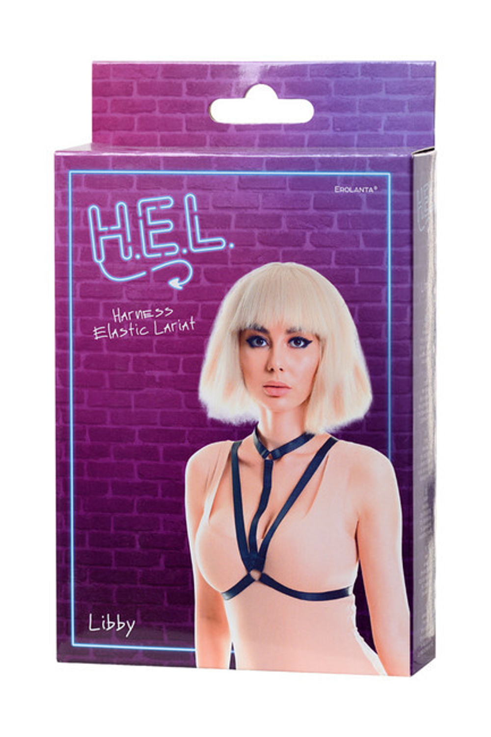 Стреп H.E.L. LIBBY, One Size (Цвет: черный)