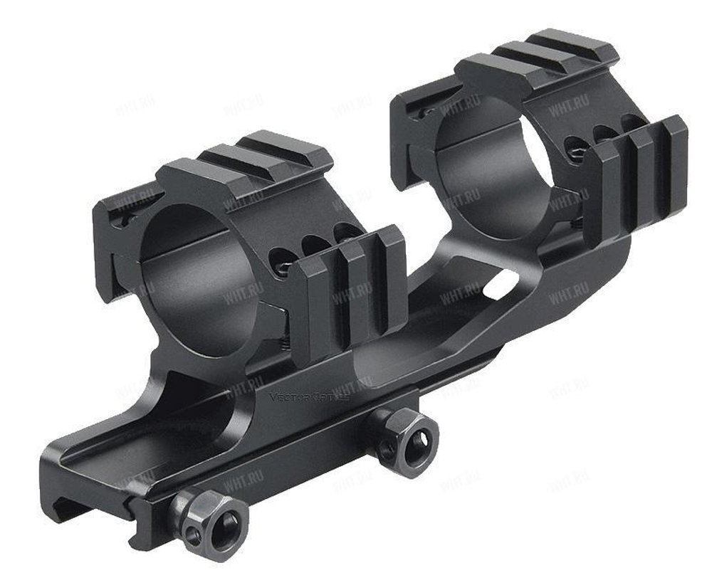 Кронштейн VECTOR 1-Piece Picatinny Mount TPR, 30 мм, BH=21 мм, 0 МОА, на базу Picatinny