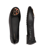 Кожаные балетки claire TORY BURCH - черный(147379)