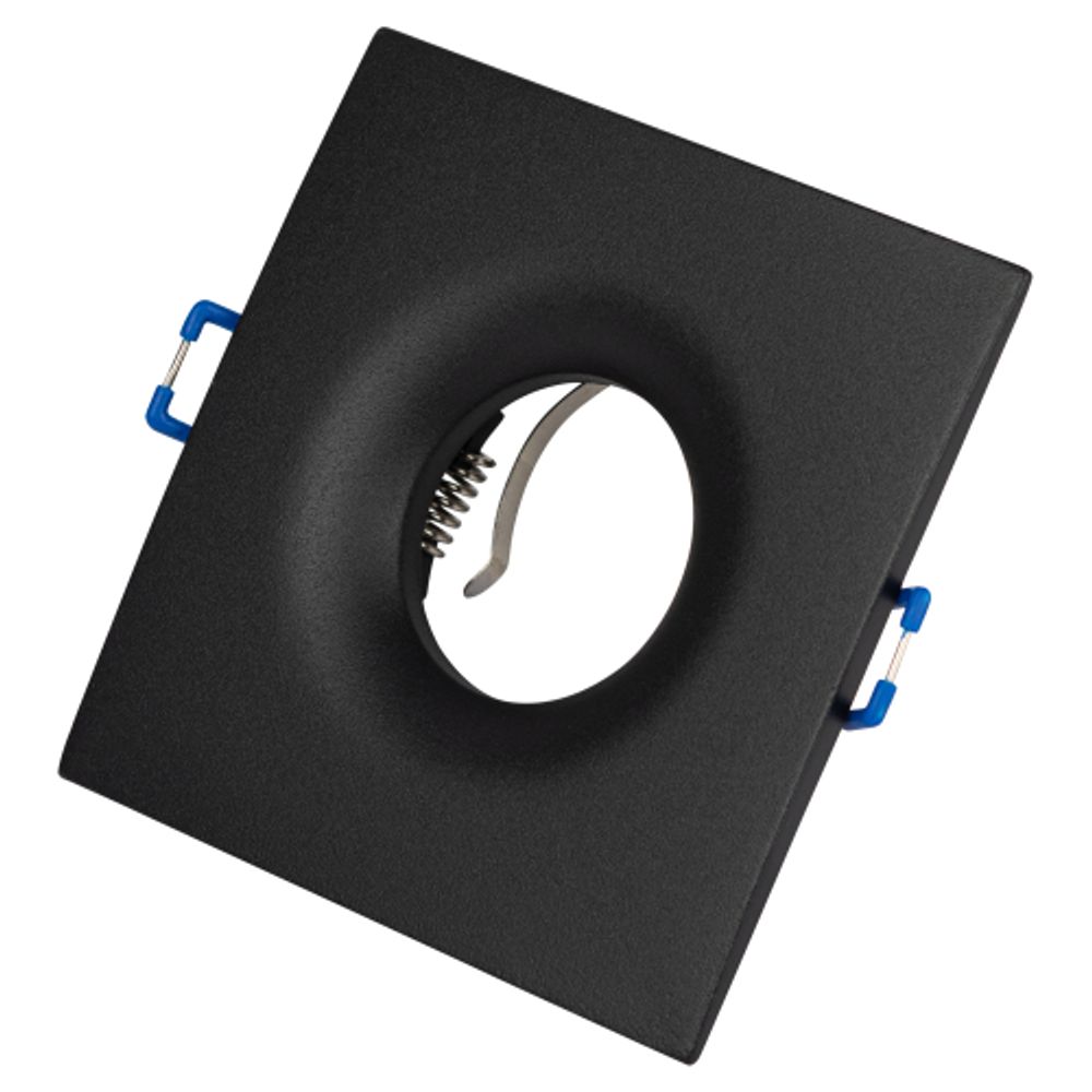 Светильник встраиваемый алюминиевый ЭРА KL104 BK под лампу MR16 GU5.3 черный