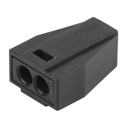 Клемма ЭРА с пастой серия 302 2 отверстия 0.5-2.5 мм2 упаковка 4 шт. | Клеммы