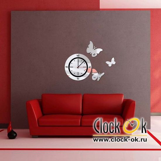 Настенные часы Вальс Бабочек