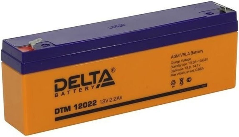 DELTA DTM 12022 аккумулятор