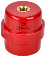 Изолятор SM40 (М8) силовой IEK