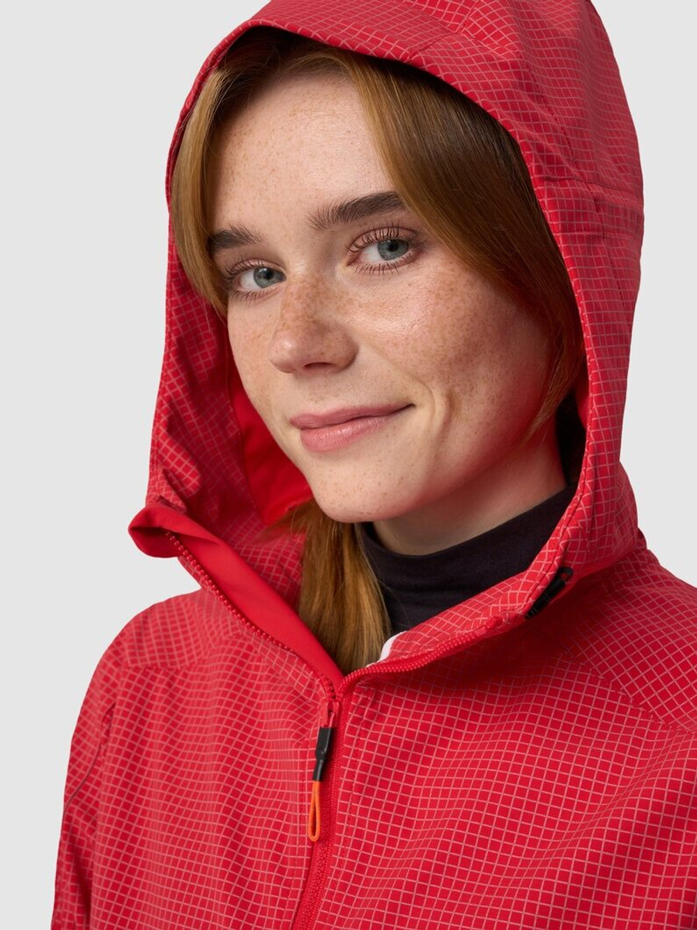Зимняя беговая куртка GRI Маяк 3.0 женская красная