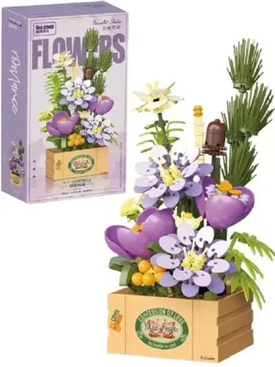 Конструктор Цветы Романтическая композиция 326 деталей