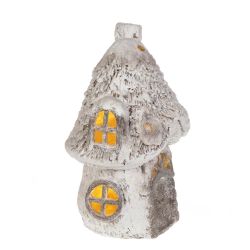 GAEM Фигурка декоративная "Домик" с подсветкой, L27 W24 H44 см, (3хAAA н/п)