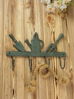 Iron Garden Вешалка настенная Огородная 4 крючка