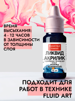 Жидкая акриловая краска ЛИКВИД АКРИЛИК «Взгляд вселенной» серия «Золотая»