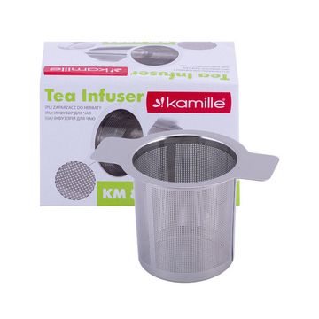 Ситечко-фильтр для чая 10х6,5 см. с ручками Kamille KM-8841