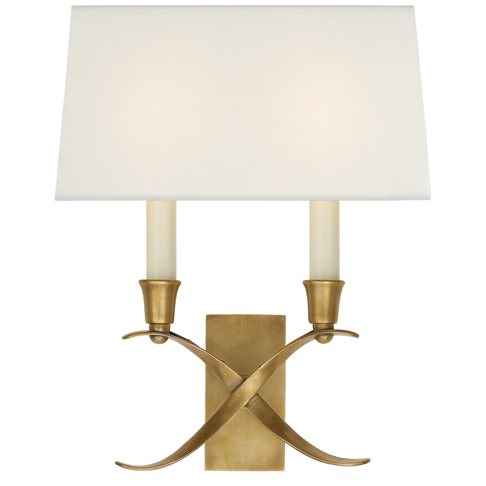 Настенный светильник Visual Comfort Cross Bouillotte Small Sconce