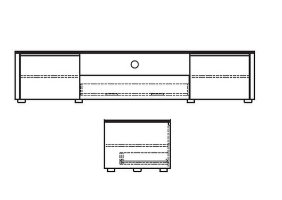 Тумба под TV PATERNA, MOD INTERIORS