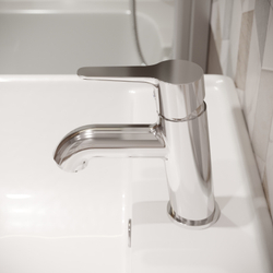 Смеситель для раковины STWORKI Хальмстад S15010CR хром