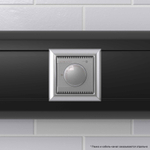 Термостат модульный для теплых полов,  "Avanti", "Закаленная сталь", 2 модуля