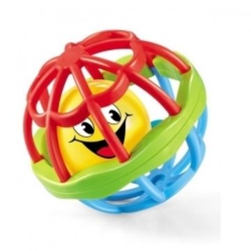 Мячик-погремушка смайлик