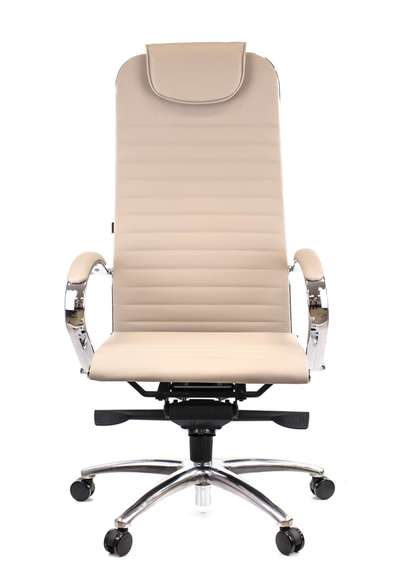 Кресло руководителя Everprof Deco Экокожа Бежевый