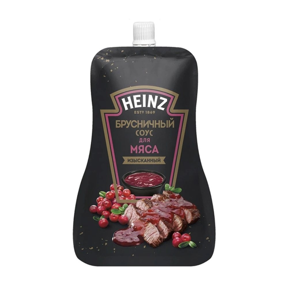 Соус Heinz Брусничный для Мяса 200г дой-пак