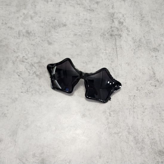 Очки Черт жёлтые с зелёным