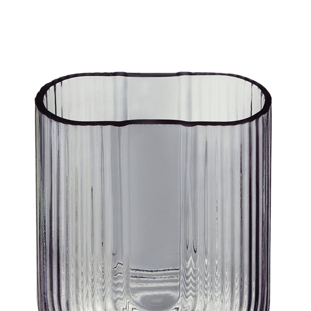 Ваза для цветов 18.5см Bergenson Bjorn Florenty серая