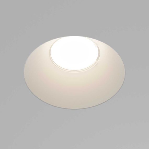 Встраиваемый светильник Maytoni Technical Downlight Gyps Modern DL129-GU10-01-W