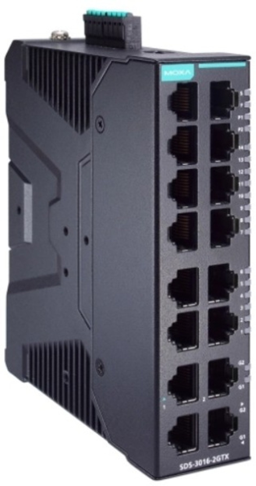 Коммутатор управляемый MOXA SDS-3016-2GTX