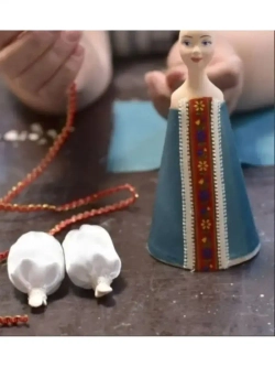 Набор малых фарфоровых заготовок для куклы