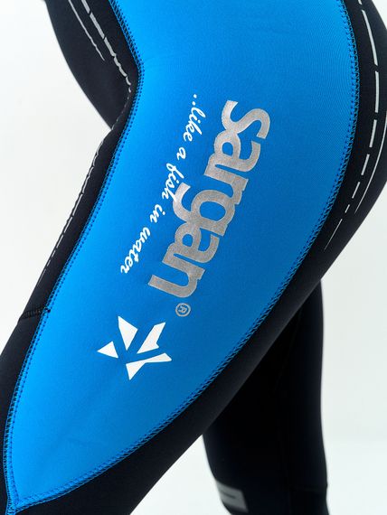 Гидрокостюм Sargan Nero 2.0 Zipp Long lady 5 мм черно-синий