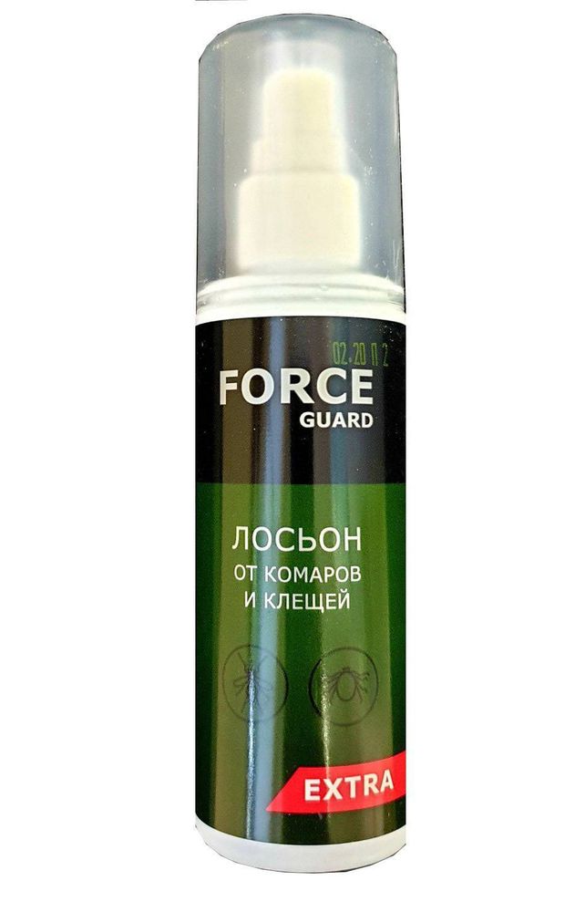 Лосьон спрей от комаров и клещей Force 100мл.