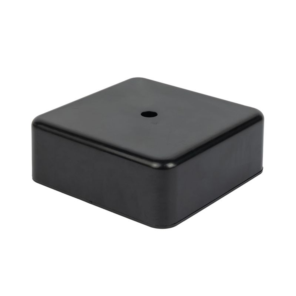 Коробка распределительная ОП IEK 75х75х28 мм черная