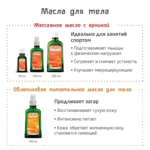 WELEDA Березовое антицеллюлитное масло 100 мл