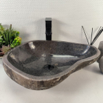 Раковина из речного камня RS-65415 53*43*15 0857