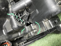 Битая Фара правая Nissan Qashqai 2 j11 (17-23) LED