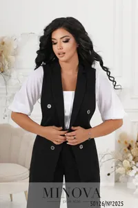 Костюм 2025-черный Minova