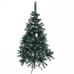 Ёлка «Зимний вечер» 150 см, ПВХ с шишками (550 веток) (без заводской упаковки)