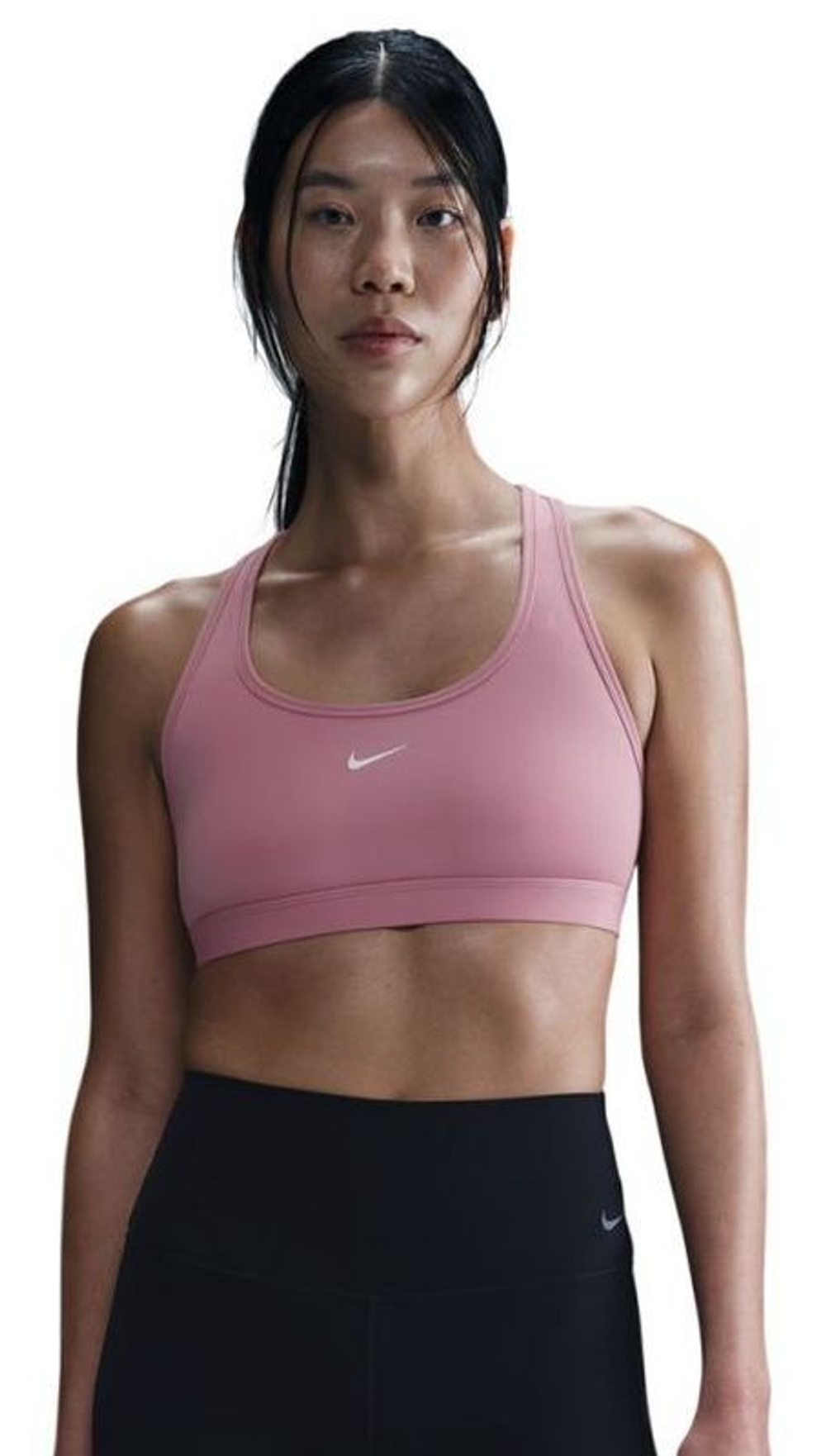 ТОП теннисный Nike Swoosh Light Support Non-Padded Sports - Розовый