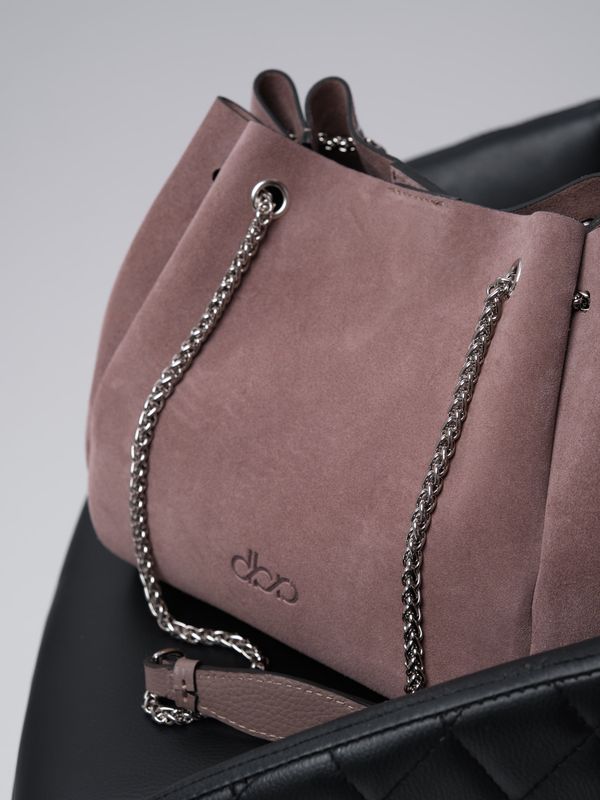 Замшевая сумка Bella DBR 31202 капучино