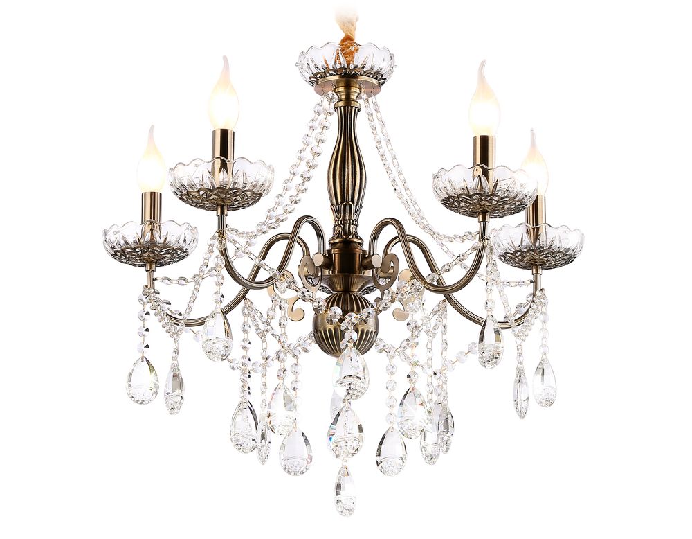 Ambrella Подвесная классическая люстра с хрусталем Classic TR4949