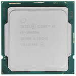 Процессор Intel Core i5-10600K 4,1GHz (4,8GHz) 12Mb 6/12 Comet Lake UHD 630 125W FCLGA1200 Tray