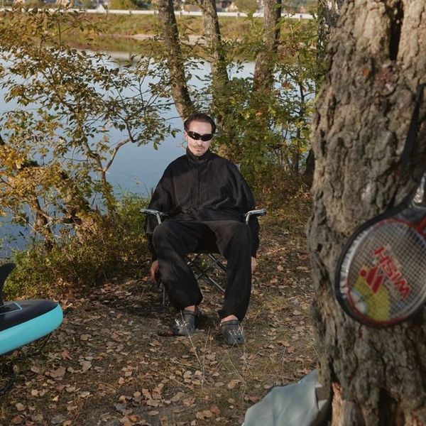 Рубашка #7 на молнии черная - фото 10