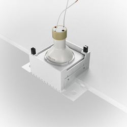 Встраиваемый светильник Maytoni Technical DL051-01-GU10-SQ-W