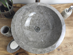 Раковина из мрамора Bowl Grey Marmo Small BM-60241 40*40*15