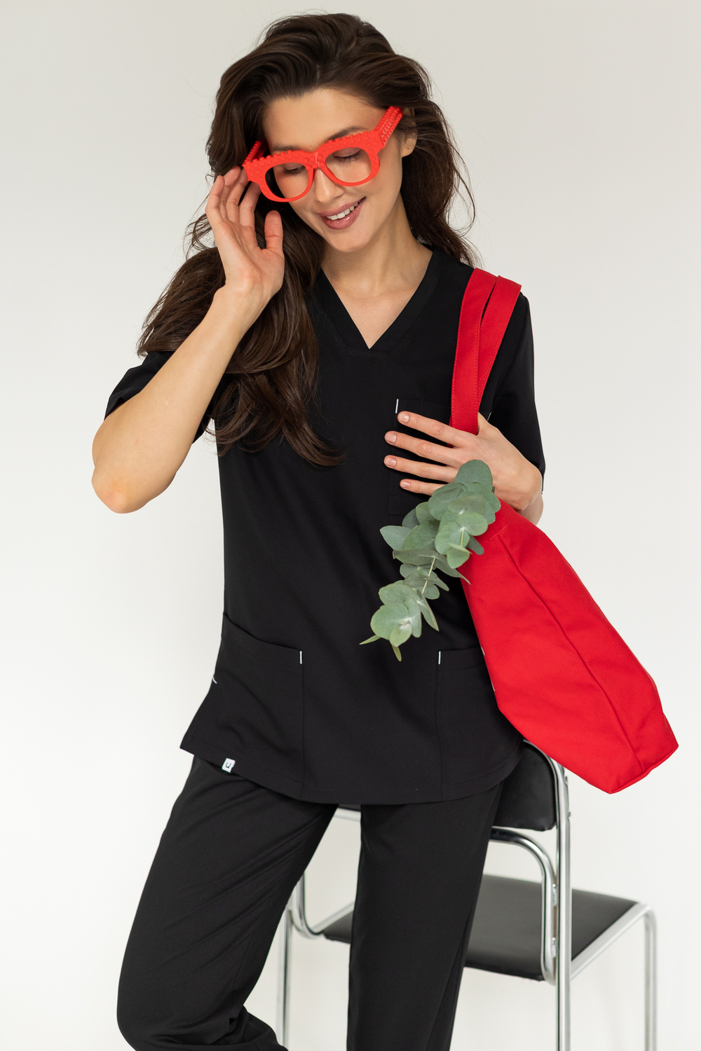 Костюм женский м640/м544 liberty комфорт черный53