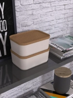 Корзина Korely mini, слоновая кость