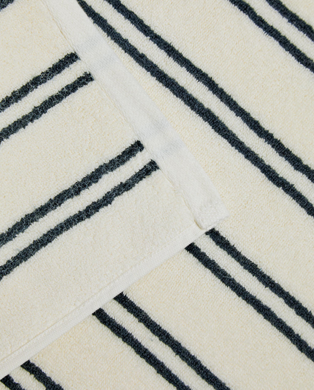 Zara Home коврик для ванной из хлопка, экрю, в полоску, 60x90 см