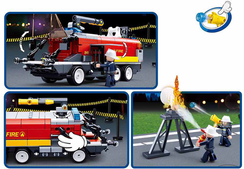 Konstruktor \ Конструктор Fire/ Vliegveld Brandweerwagen