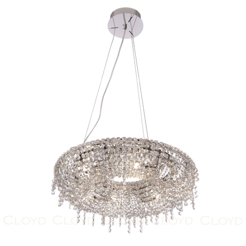 Люстра Cloyd HAYAO C6 / Ø50 см - хром (арт.10939)