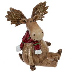 GAEM Фигурка декоративная "Лось", L12 W11 H14 см, 2в.