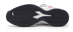 Теннисные кроссовки Diadora Blushield Torneo 2 Clay - white/blue corsair/fiery red